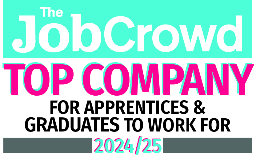 Job Crowd Top Company for Apprentices and Graduates 2024/25 Logo