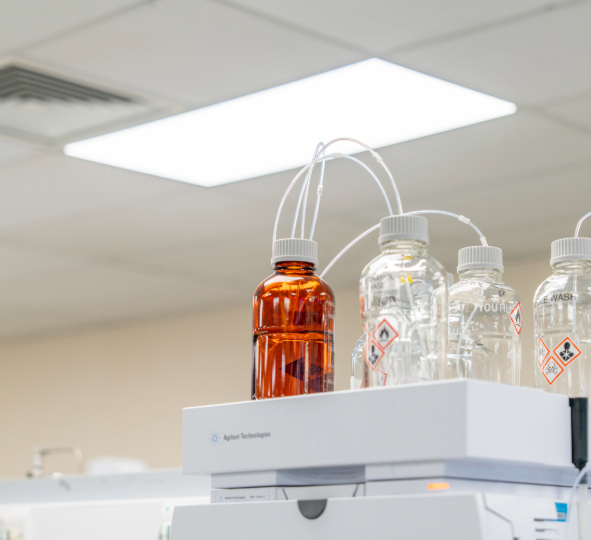 water sampling and testing in the laboratory