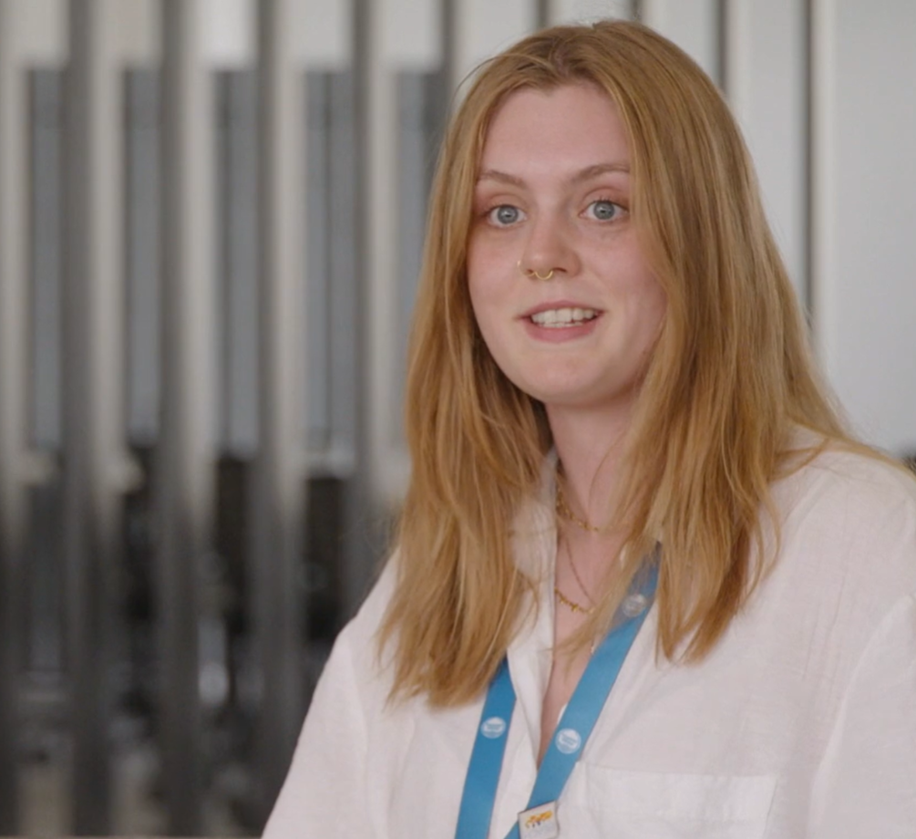 Video capture of a Thames Water colleague being interviewed