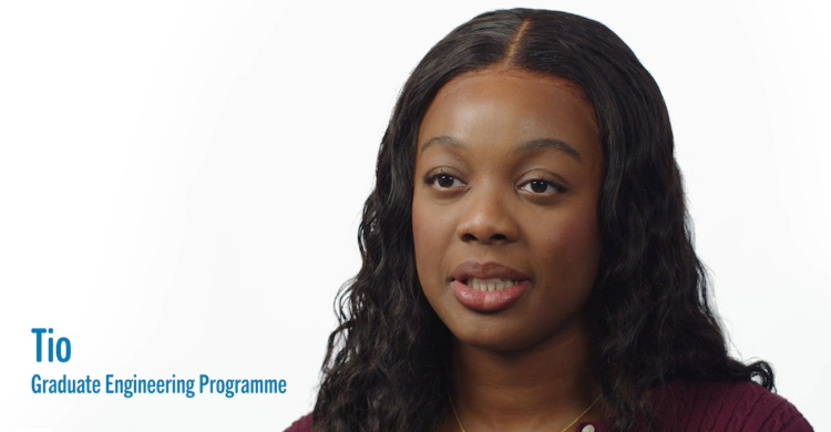 A Thames Water colleague explaining the concept of the value Passionate about everything we do.